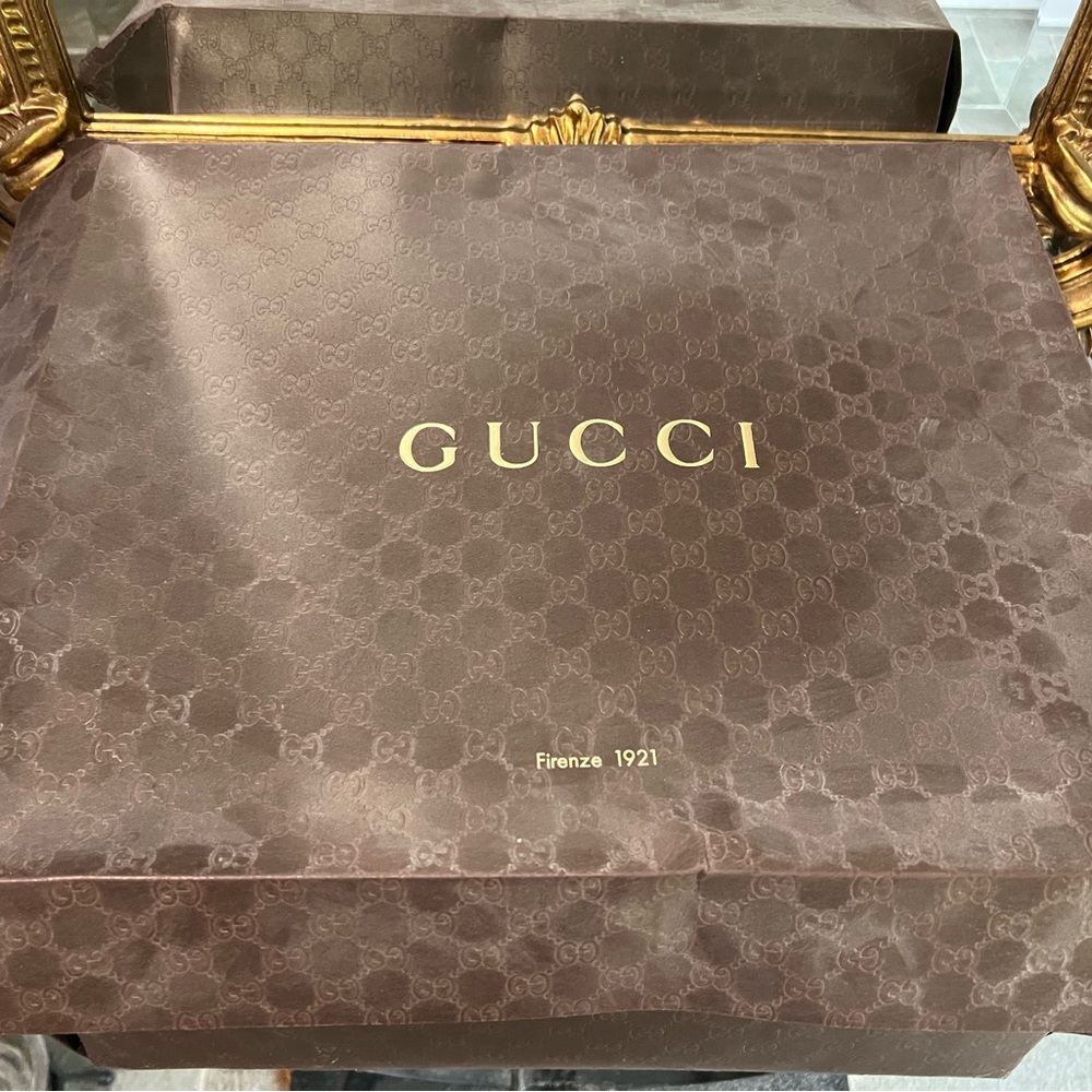 Gucci Snakeskin/Python Riding Satchel Bag - image 7